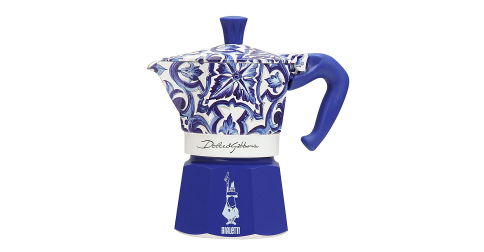 Лимитированная гейзерная кофеварка Bialetti Moka Express Dolce&Gabbana ...