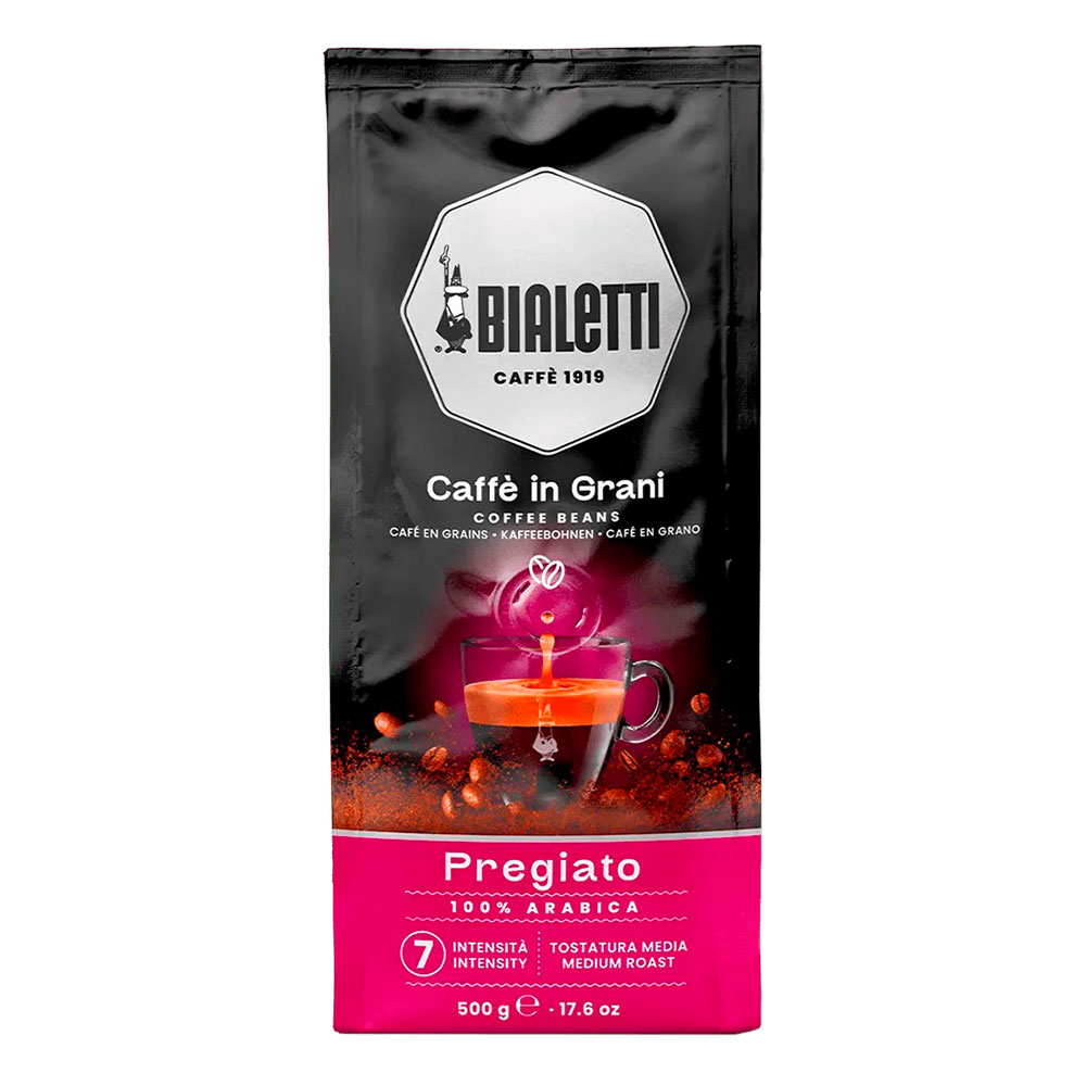 Кофе в зёрнах Bialetti Esperto Moka Pregiato 500 г от магазина Bialetti.ru
