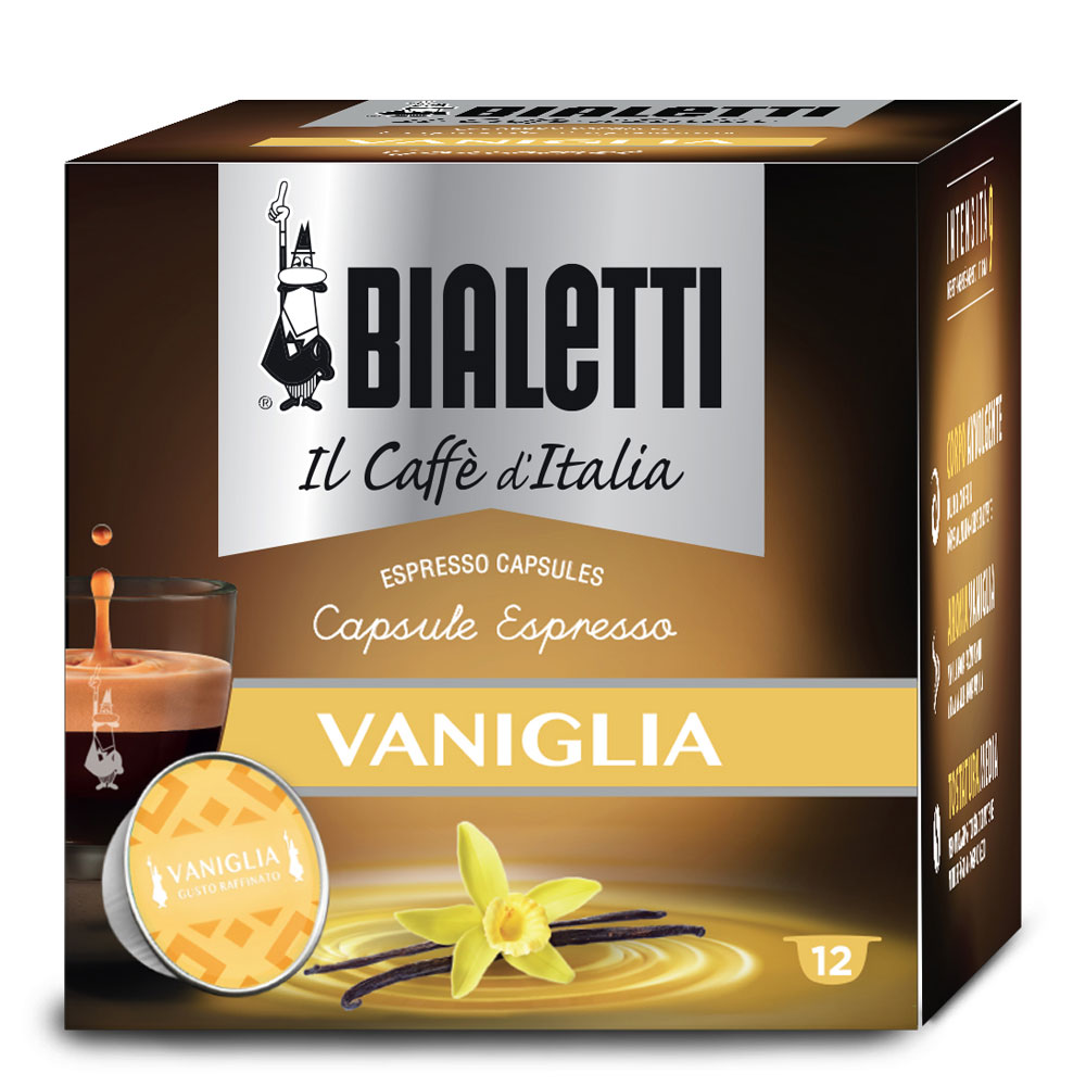 Кофе Bialetti Vaniglia в капсулах для кофемашин Bialetti от магазина Bialetti.ru