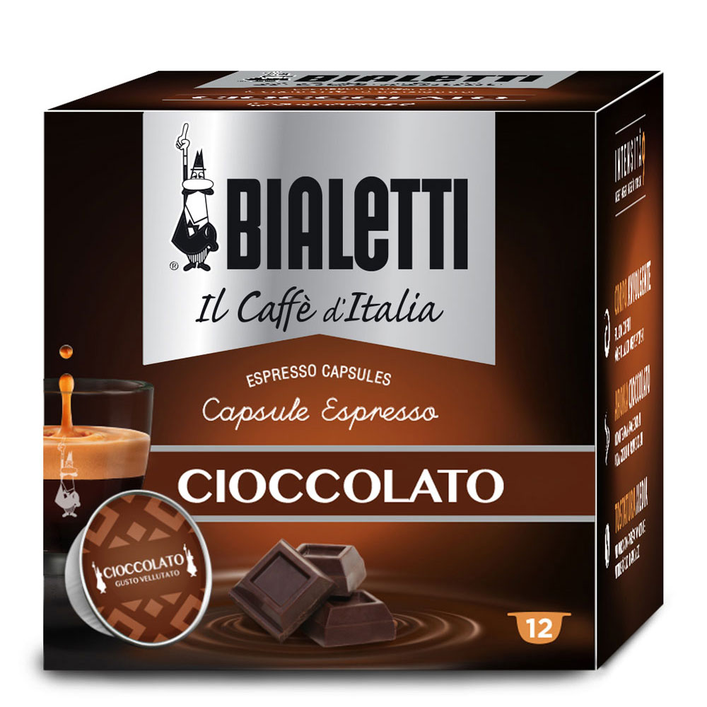 Кофе Bialetti Cioccolato в капсулах для кофемашин Bialetti от магазина Bialetti.ru