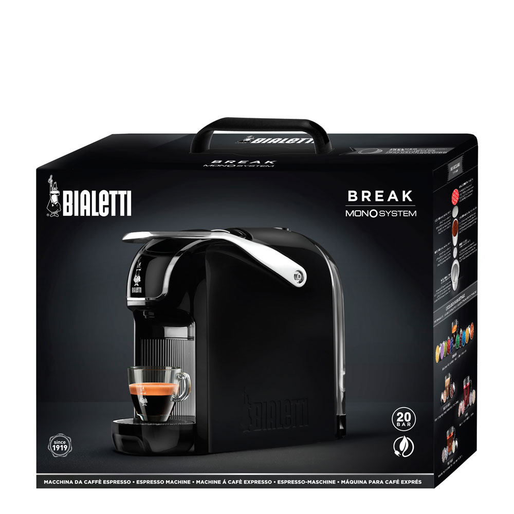 Капсульная кофемашина Bialetti Break CF67 Black в официальном интернет ...
