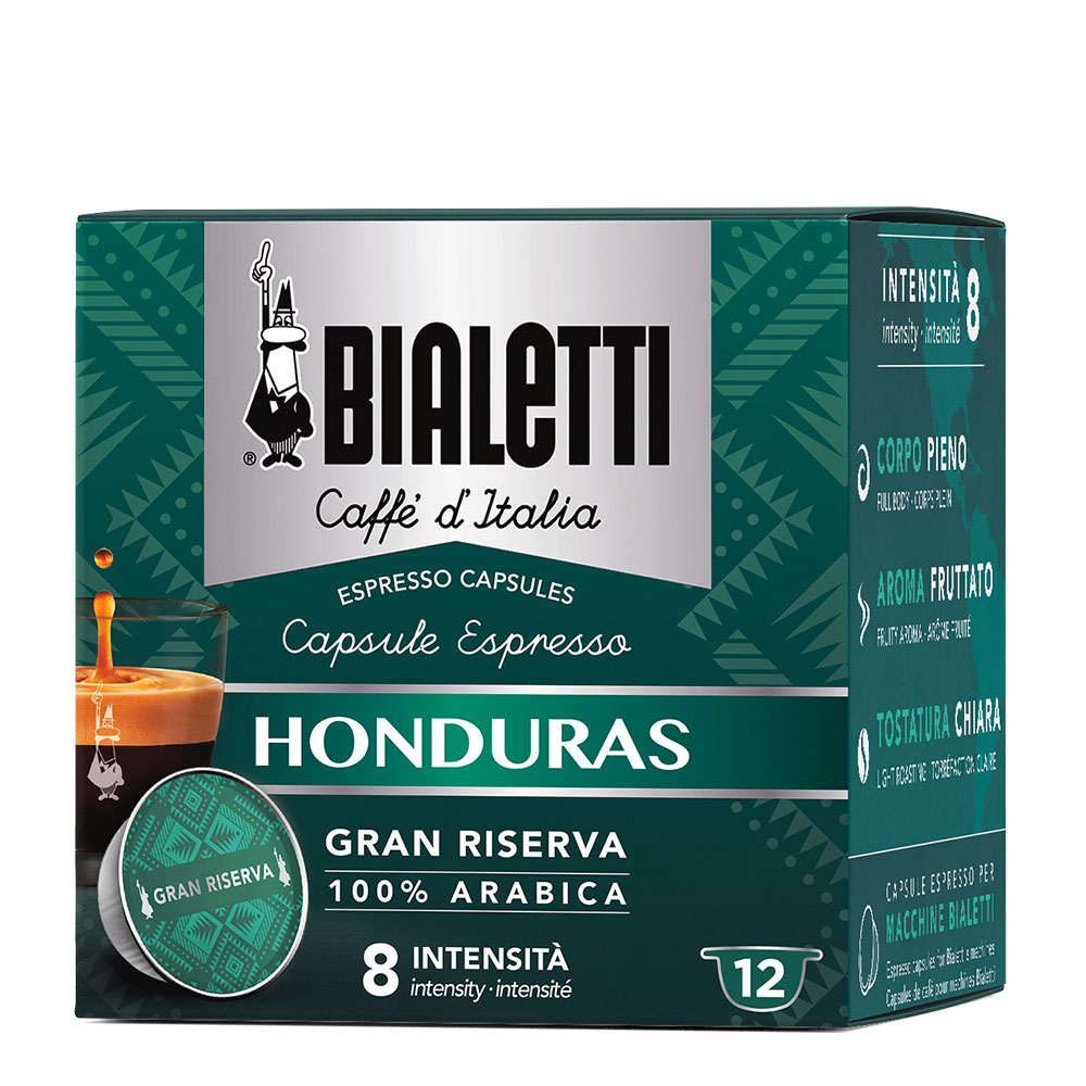 Кофе Bialetti Honduras в капсулах для кофемашин Bialetti от магазина Bialetti.ru