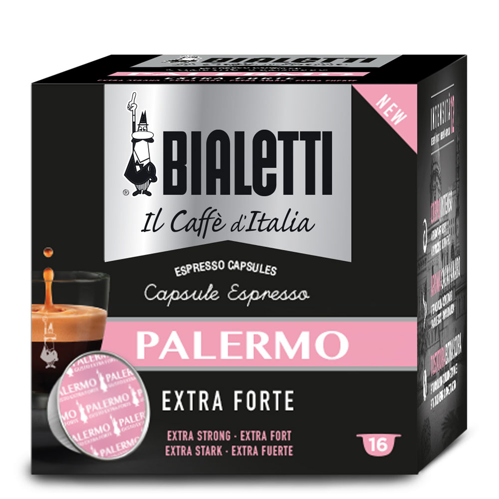 Кофе Bialetti Palermo в капсулах для кофемашин Bialetti от магазина Bialetti.ru
