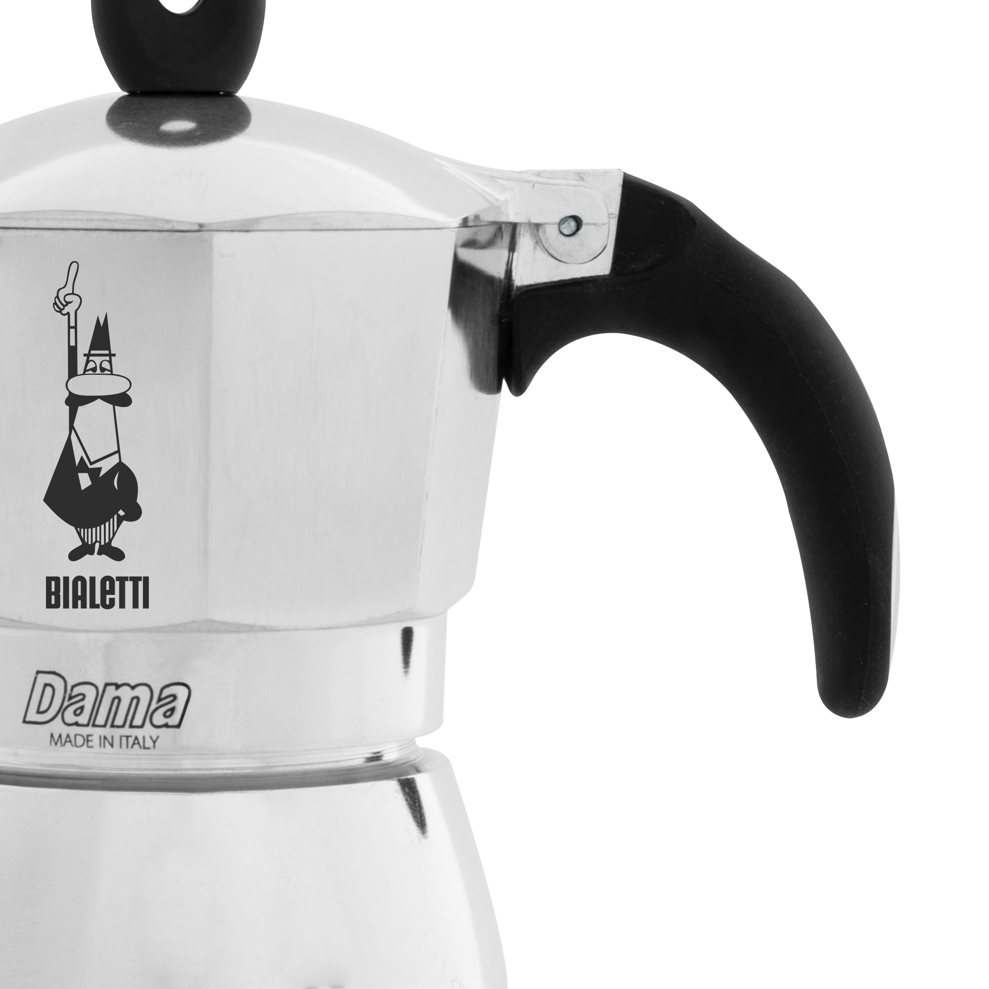 Гейзерная кофеварка Bialetti Dama в официальном интернет-магазине Bialetti
