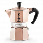 Гейзерная кофеварка Bialetti Moka Express Rose Gold (лимитированная серия)