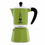 Гейзерная кофеварка Bialetti Rainbow Green