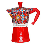 Лимитированная гейзерная кофеварка Bialetti Moka Express Dolce&Gabbana Carretto Siciliano