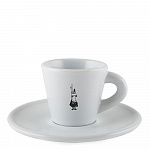 Чашка с блюдцем Espresso белая