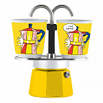 Гейзерная кофеварка Mini Express Arte Lichtenstein с 2 стаканами