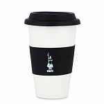 Стакан для кофе с собой Bialetti чёрный