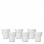 Набор 6 стаканов Bialetti White