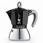 Гейзерная кофеварка Bialetti New Moka Induction Black