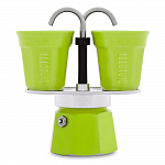 Гейзерная кофеварка Mini Express Kiwi с 2 стаканами