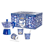 Лимитированный набор Bialetti Moka Dolce&Gabbana Blu Mediterraneo