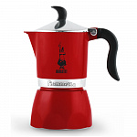 Гейзерная кофеварка Bialetti Fiammetta RED (красная)